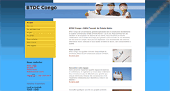 Desktop Screenshot of btdccongo.com