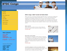 Tablet Screenshot of btdccongo.com
